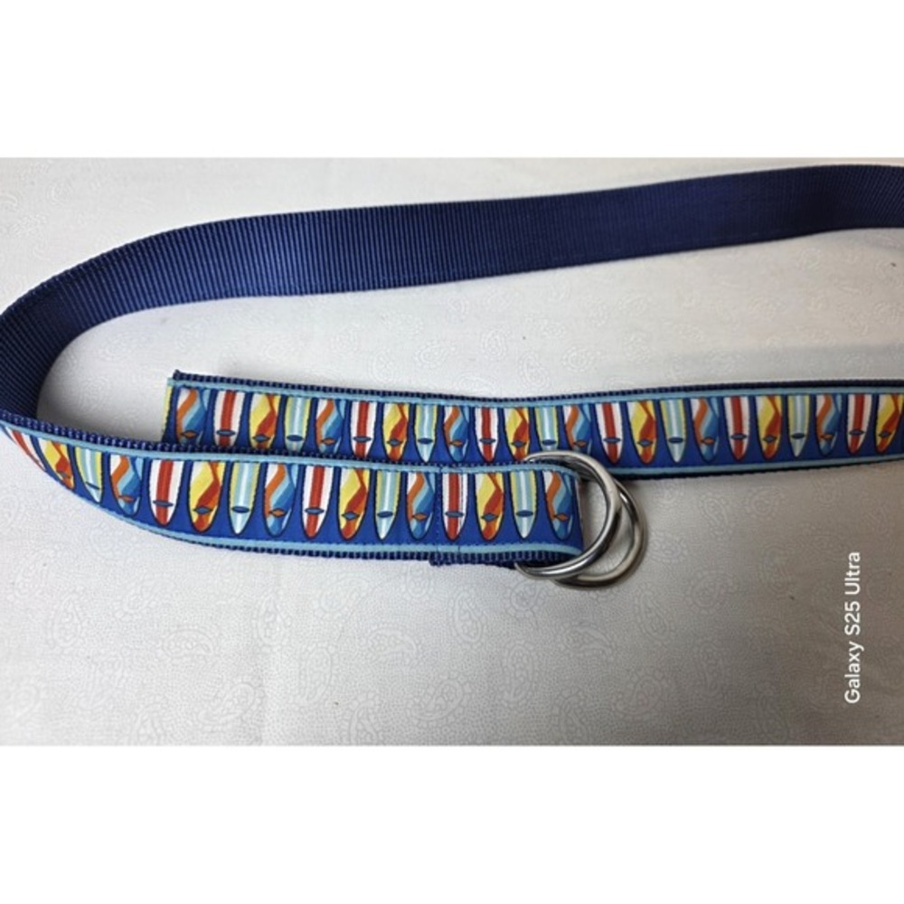 Douglas Paquette Mens Belt Medium Surfboards Surfer Resort Outdoor Beach 42 Inch